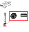 Kit Equipement Bas pour Amortisseur Avant VADEV VA32011-1 pour Renault R4 4L Beline à partir de 10.1968 à Fin de Production, et Tout Modèle de Fourgonnette F4 ou F6. Pour un Amortisseur.