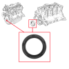 Crankshaft oil seal flywheel side for Renault R4 4L. Cleon 956 or 1100 engine.