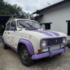 Support Phares Additionnels pour Galerie VA71151-GAL pour Renault R4 4L Berline. 4 Fixations. Prêt à poser. Phares Non Inclus.