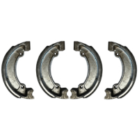 Peugeot Triporteur 57TM  - 4 Mâchoires Avant - Garniture Verte - Mâchoires Largeur 30mm, Garniture Neuve Epaisseur 3mm. Prestation de Garnissage sur vos Anciennes Pieces.