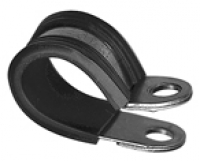 Offset loop clamps for Renault R4 4L or Renault Estafette. 8 mm. Unit.