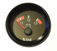 Voltmeter gauge for Renault R4 4L or Renault Estafette.