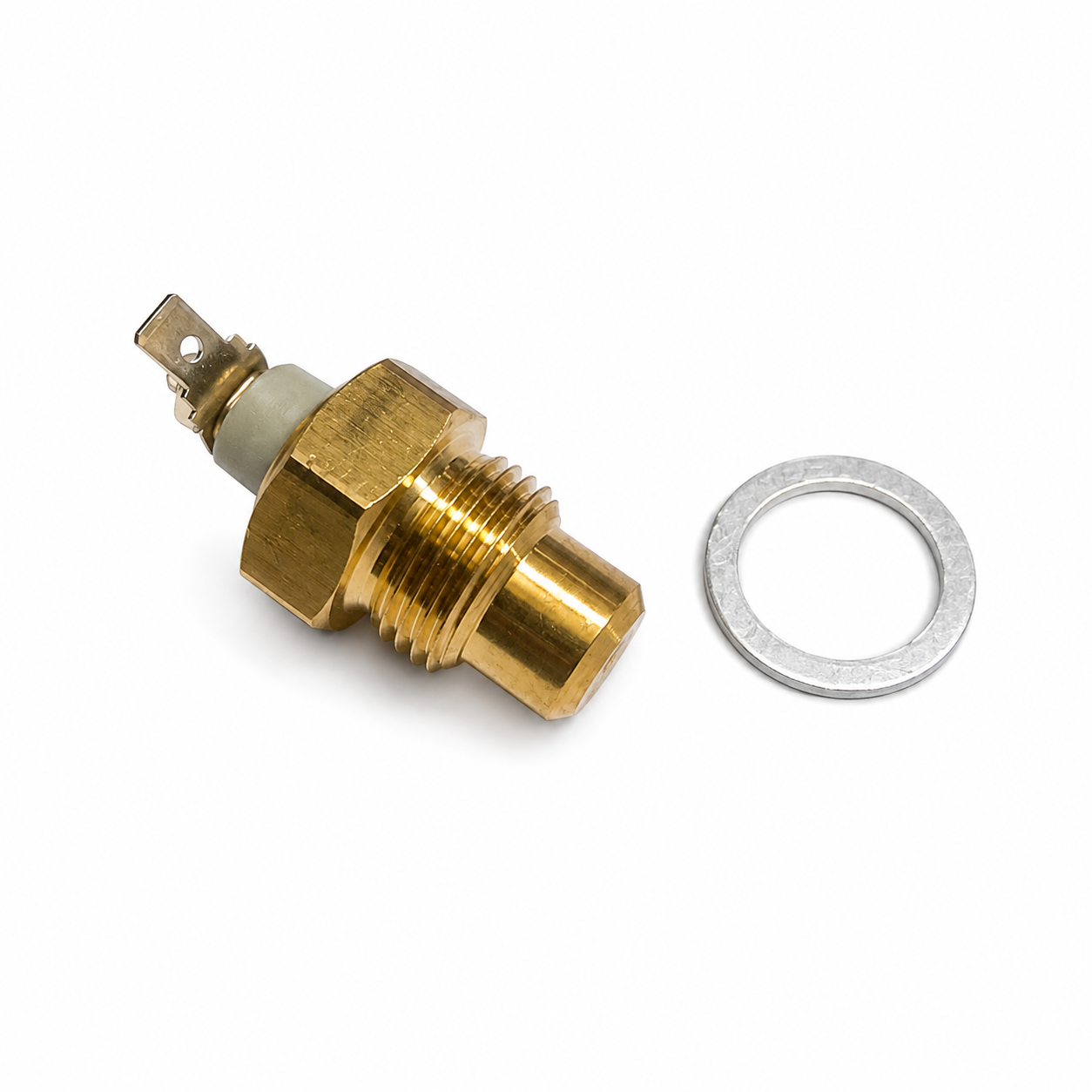 Dashboard indicator on water pump for Renault R4 4L with Billancourt engine.