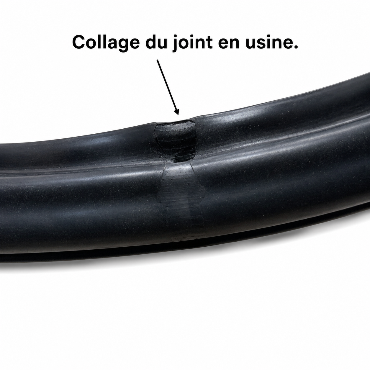 Rear quarter panel seal for Renault R4 4L. For left or right. By unit. - Image 2
