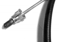 Cable frein à main pour Renault R4 4L. Avant droit. – Image 2