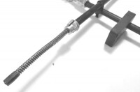 Câble frein à main secondaire pour Renault R4 4L. Arrière gauche. – Image 3