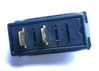 Bouton poussoir pour Renault R4 4L ou Renault Estafette. – Image 2