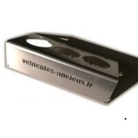 Platine, support pour 3 manomètres diamètre 52mm pour Renault R4 4L. – Image 2