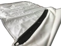 Pavillon, Ciel de Toit pour Renault R4 4L Berline. Souple. Modèles Récents. Voir Photo pour le Dessin du Matériau et Correspondance avec votre Montage. – Image 3