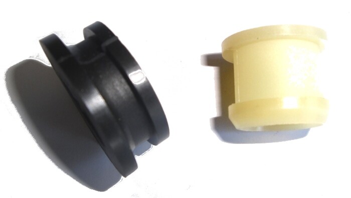 Caoutchouc pour guidage de la canne du levier de vitesse pour R4 4L. Sur la traverse ou radiateur. – Image 3