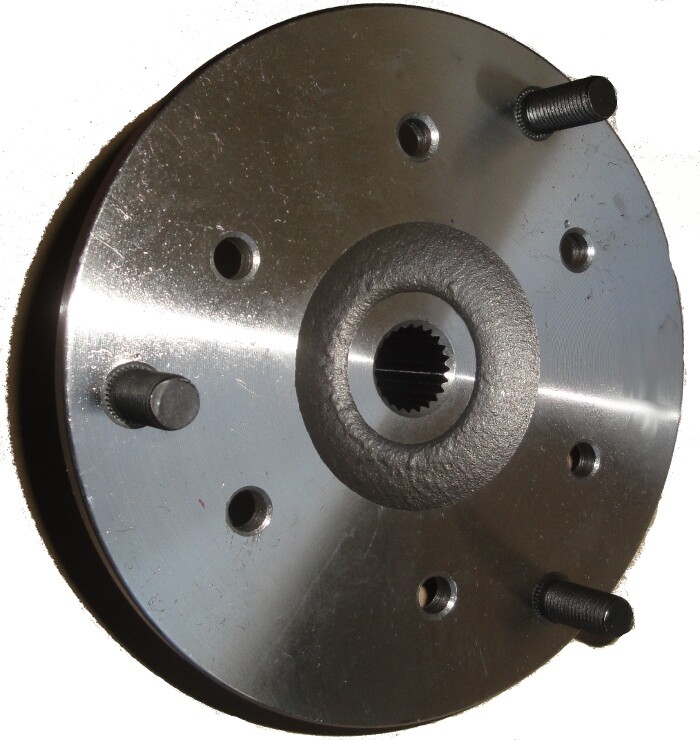 Moyeu de roue pour montage frein à disque pour Renault R4 4L. – Image 2