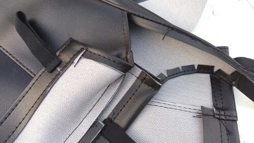 Garniture Siège Conducteur pour Renault Estafette de 1969 à 1978. – Image 4