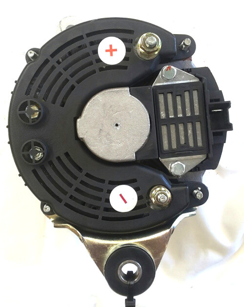 Alternator new for Renault Estafette. Assembly 1 belt. Water pump and alternator driven by the same belt. - Image 3