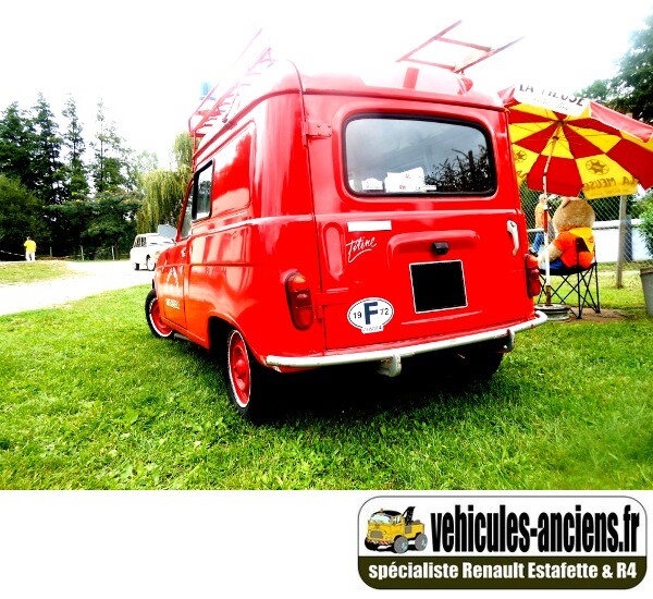 Autocollants Renault 4 R4 4L - Année 1992 - 20 CM – Image 2