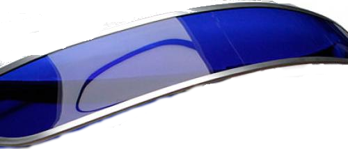 Casquette de pare-brise, pare-soleil extérieur pour Renault Estafette. Couleur bleue. – Image 2