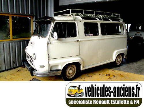 Casquette de pare-brise, pare-soleil extérieur pour Renault Estafette. Couleur rouge. – Image 2