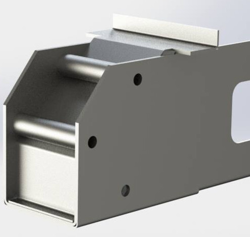 Pièces de réparation de châssis pour Renault R4 4L, côté gauche.
