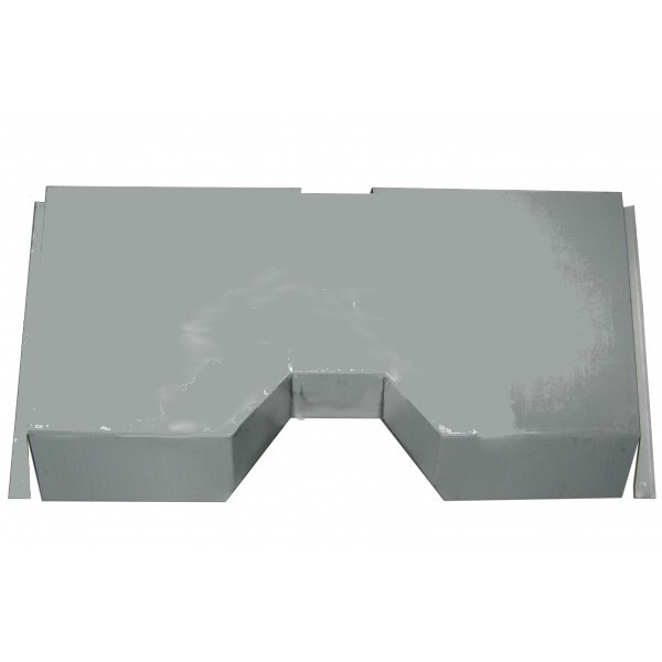 Plancher, bac intérieur avant pour Renault R4 4L. – Image 2