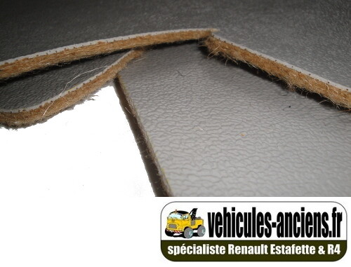 Tapis de sol pour Renault Estafette. Couleur noire. Pour Estafette à partir de 1970. – Image 5
