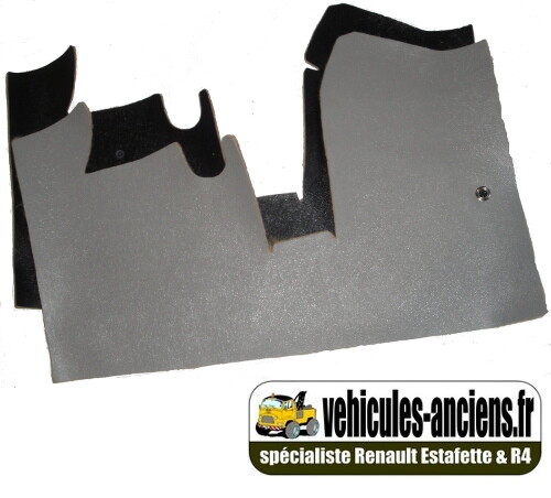 Tapis de sol pour Renault Estafette. Couleur noire. Pour Estafette à partir de 1970. – Image 3