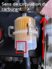 Filtre essence pour tous modèles de Renault Estafette & Renault R4 4L – Image 2