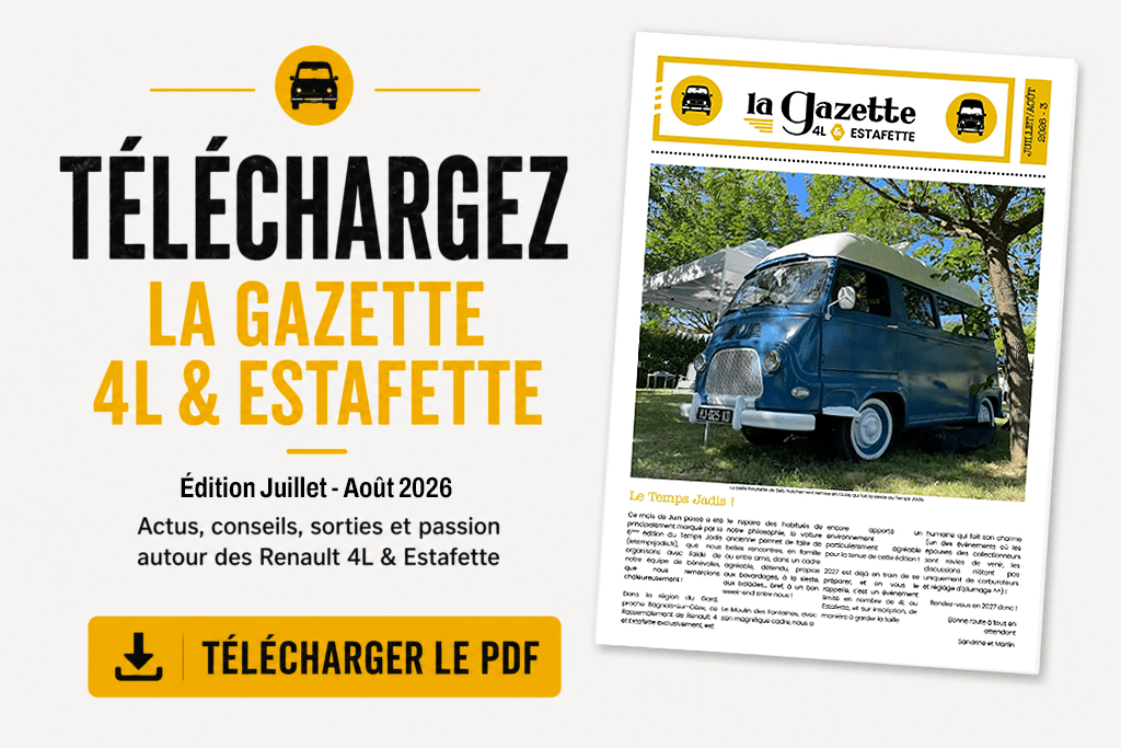 Télécharger la Gazette de Véhicules Anciens de Juillet 2026