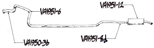 Echappement 4L 112C00 SAVANE 