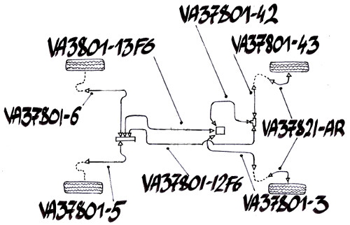 tuyaux rgides montage répartiteur 3 voies pour 4l F6